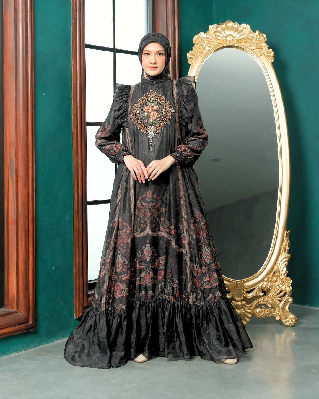 ELVARA DRESS - BLACK