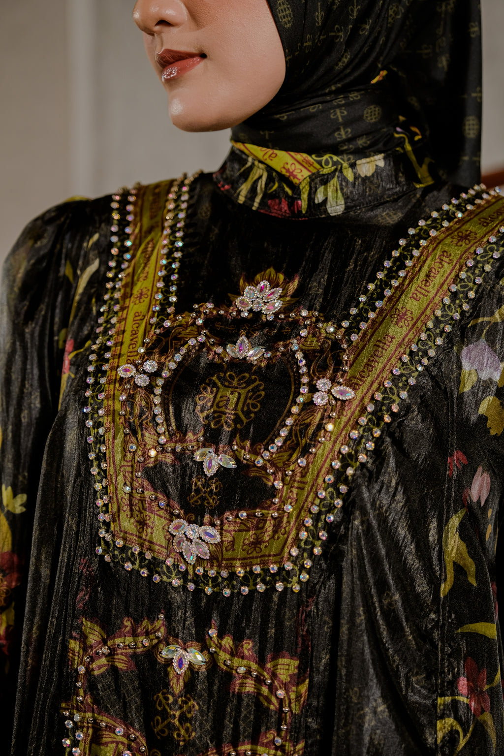 SHARAYAA DRESS - MIDNIGHTLIME