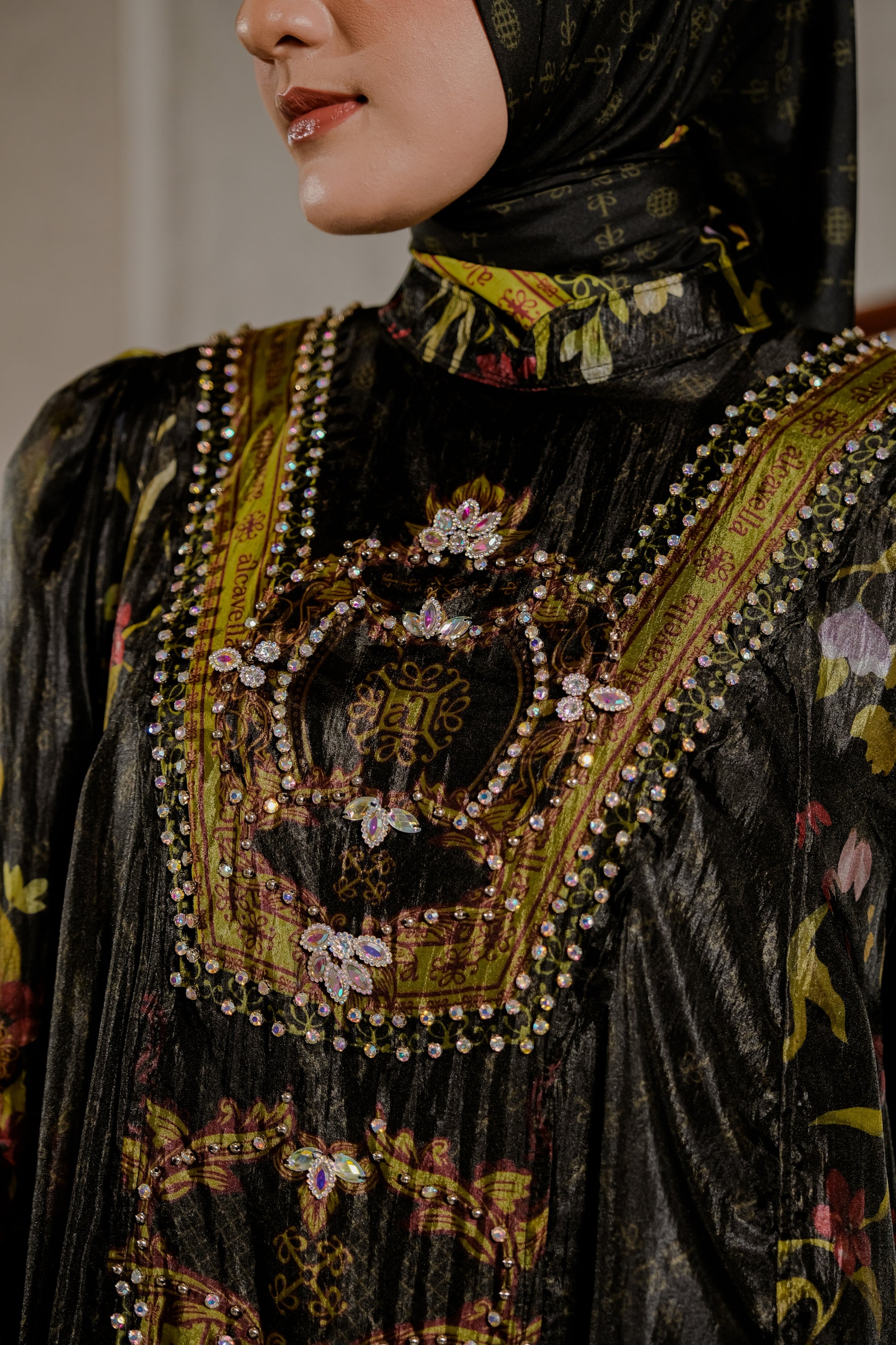 SHARAYAA DRESS - MIDNIGHTLIME