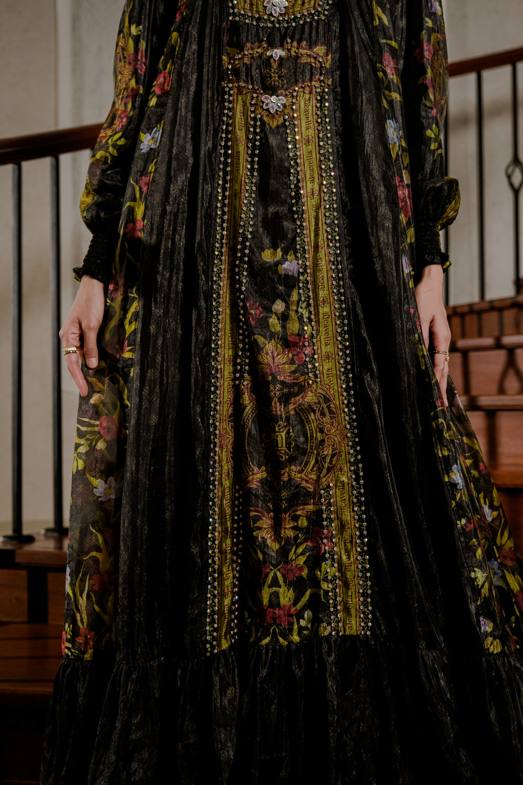 SHARAYAA DRESS - MIDNIGHTLIME