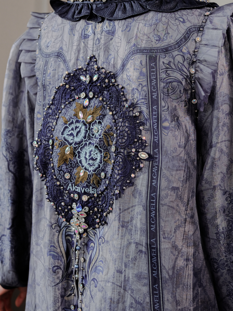 YARAA DRESS - STONEBLUE