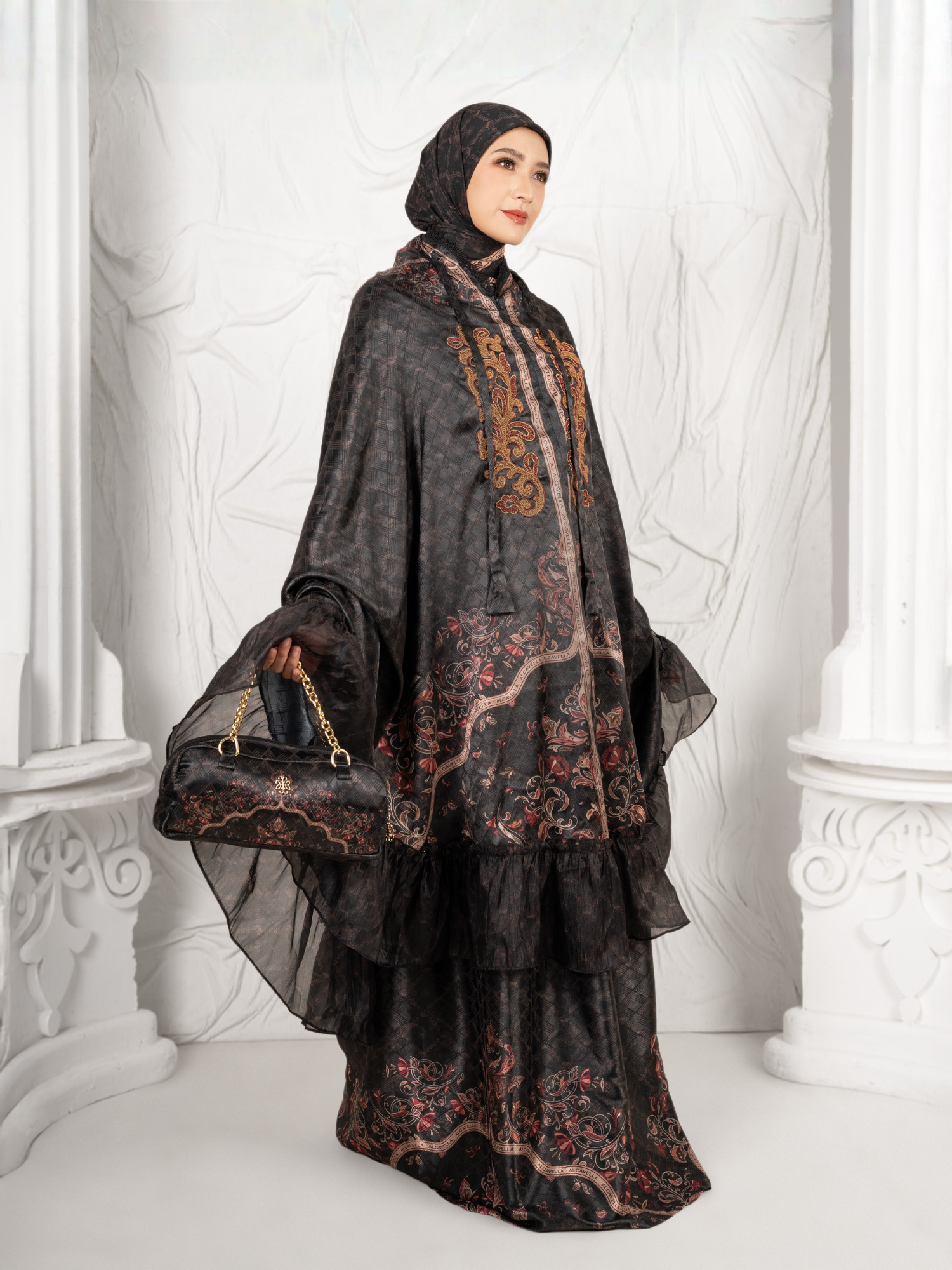 ELVARA MUKENA - BLACK