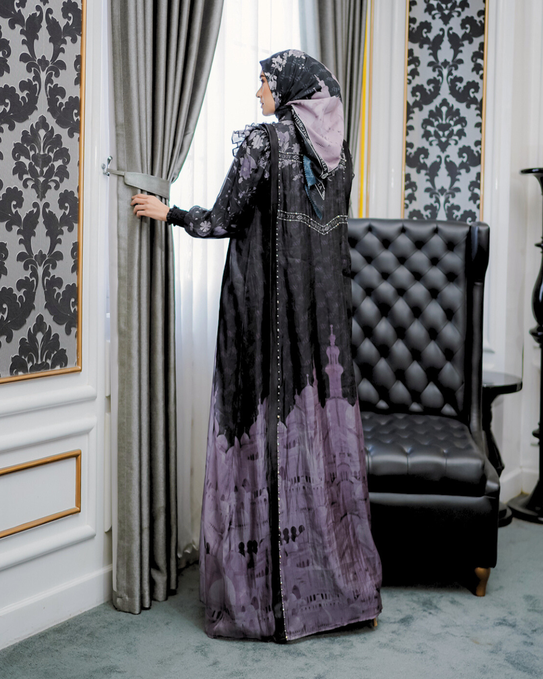 MAHEERA DRESS - BLACK