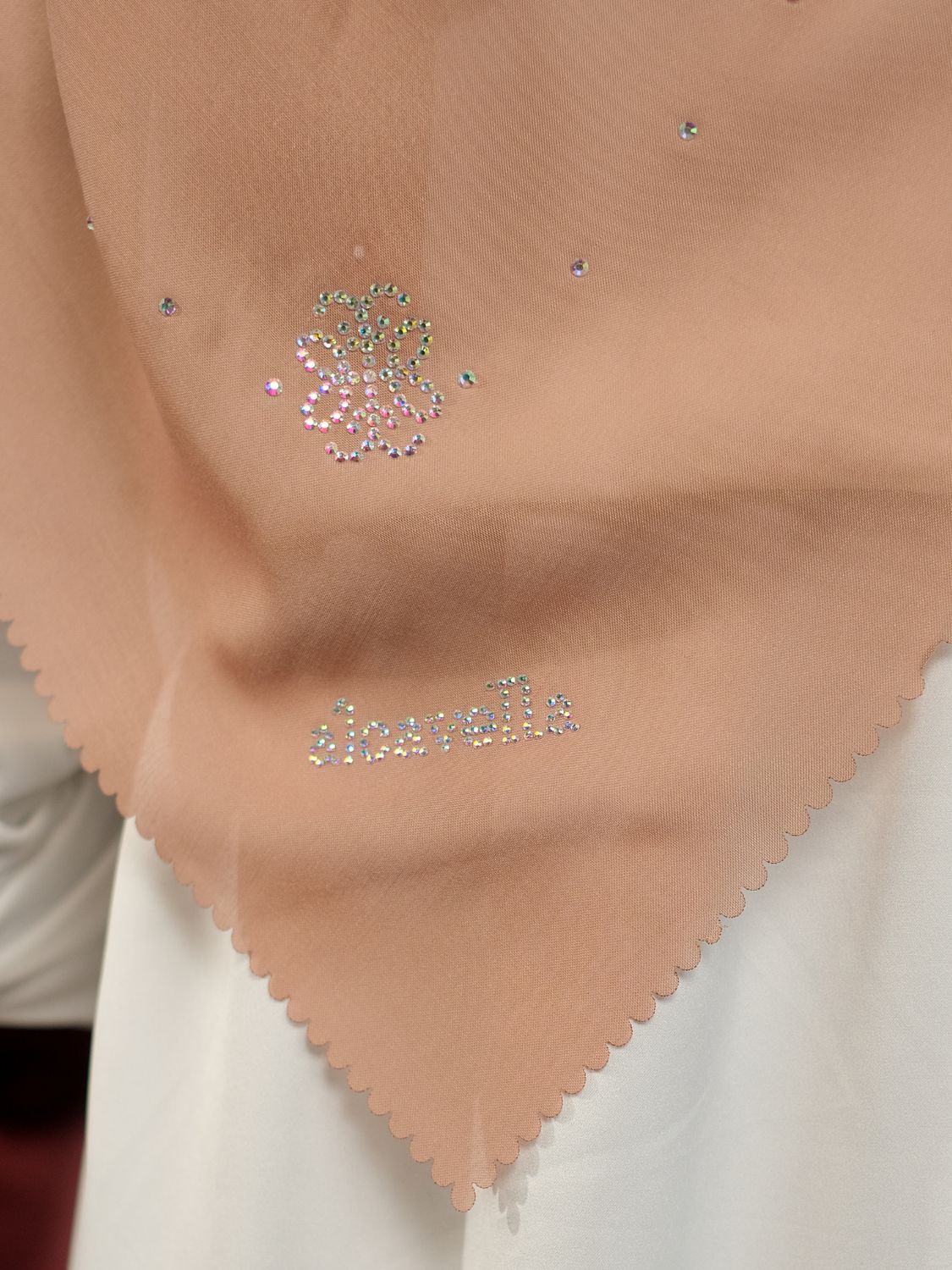 MONOGRAM KRISTAL SCARF - EXPRESSO
