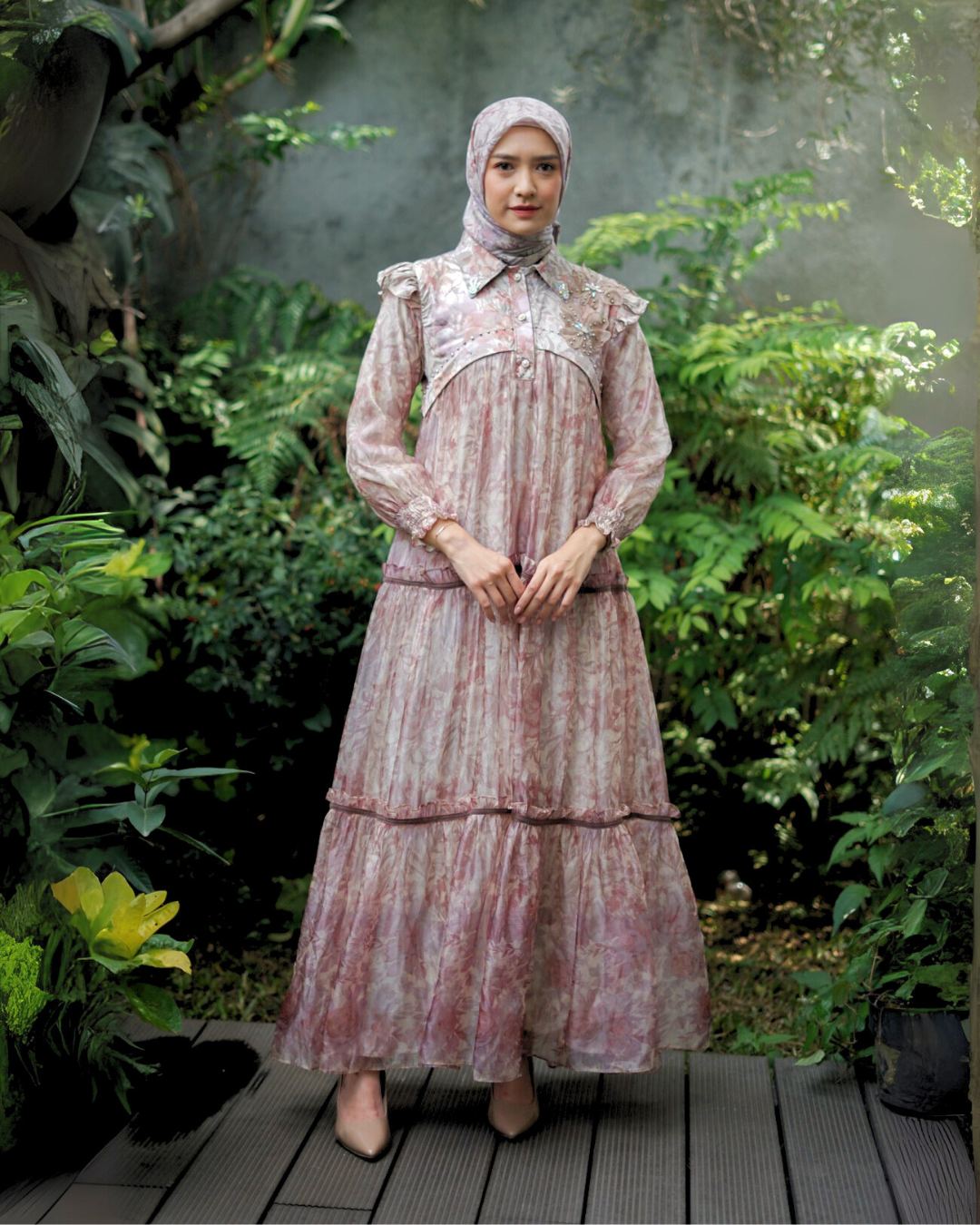 ZARELIA DRESS - CREAM