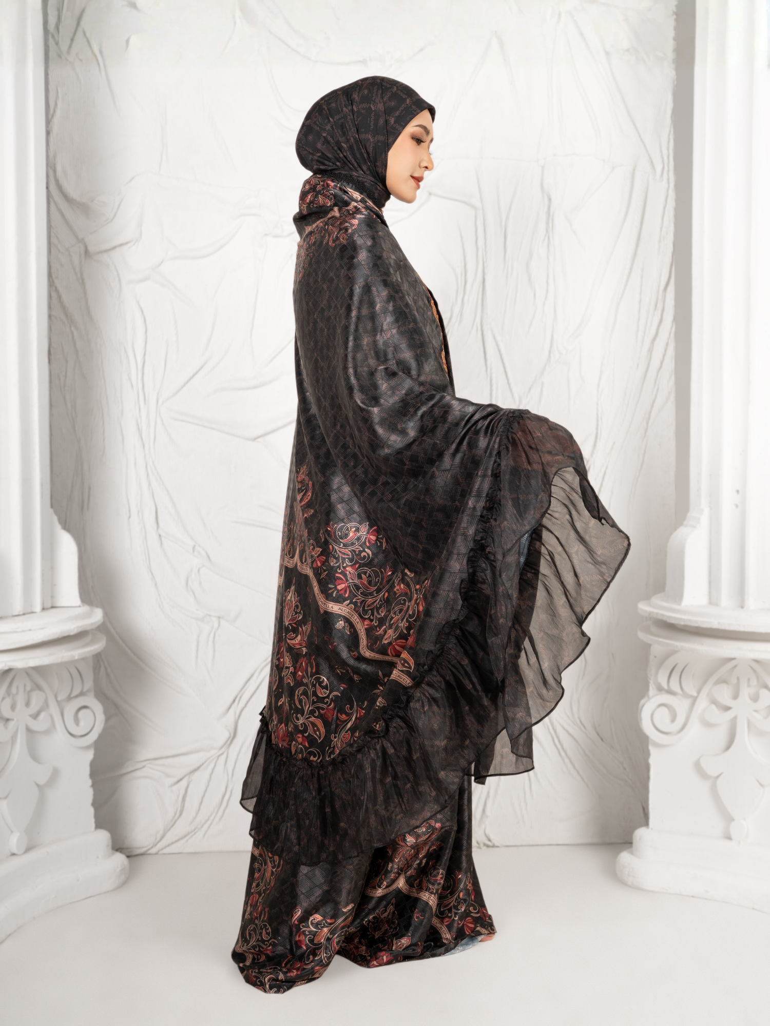 ELVARA MUKENA - BLACK