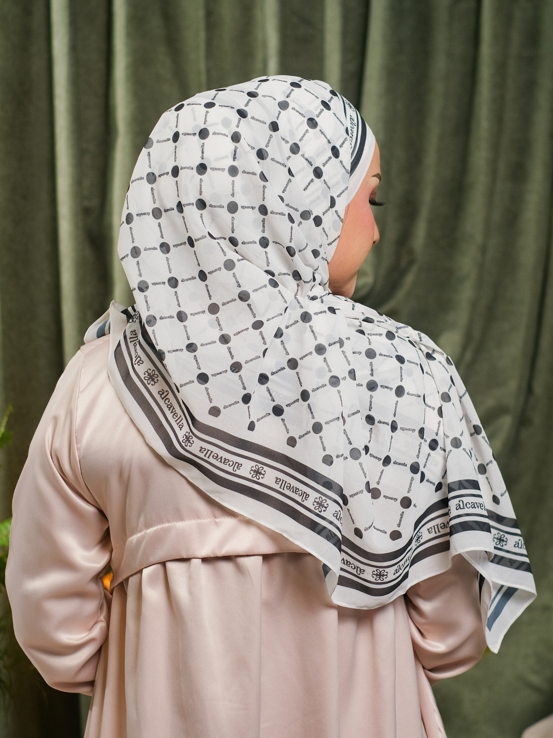 PASHMINA POLKA - BROKENWHITE