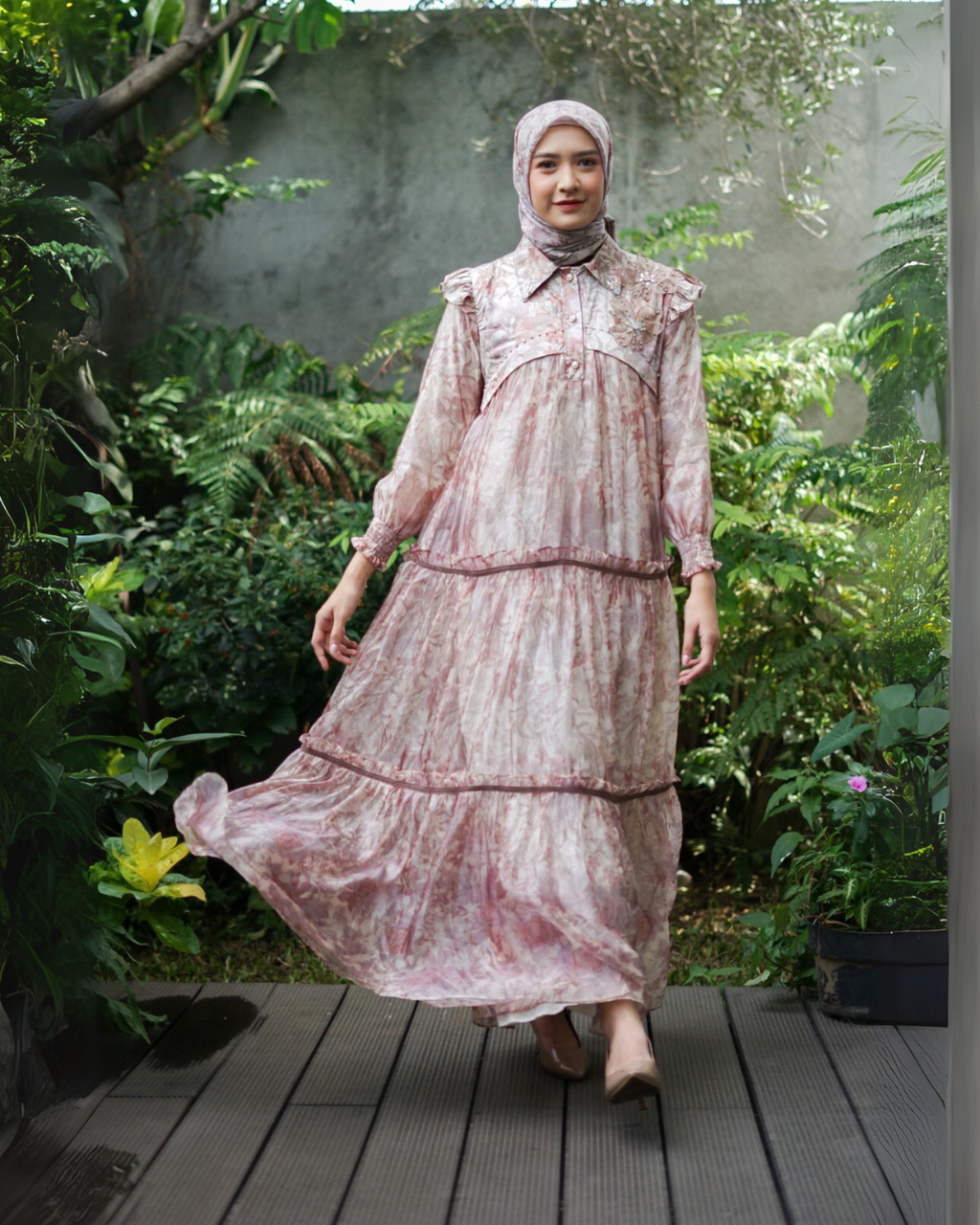 ZARELIA DRESS - CREAM