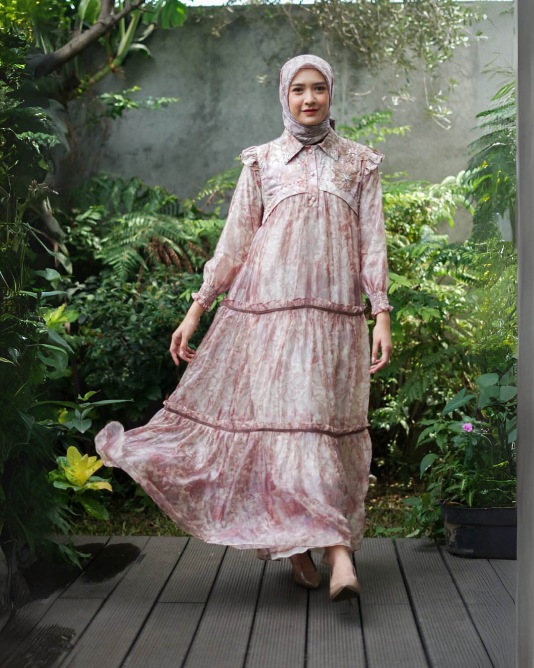 ZARELIA DRESS - CREAM