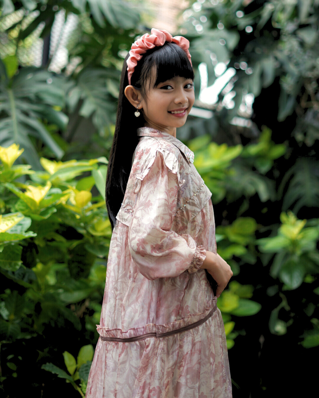 ZARELIA KIDS DRESS - CREAM