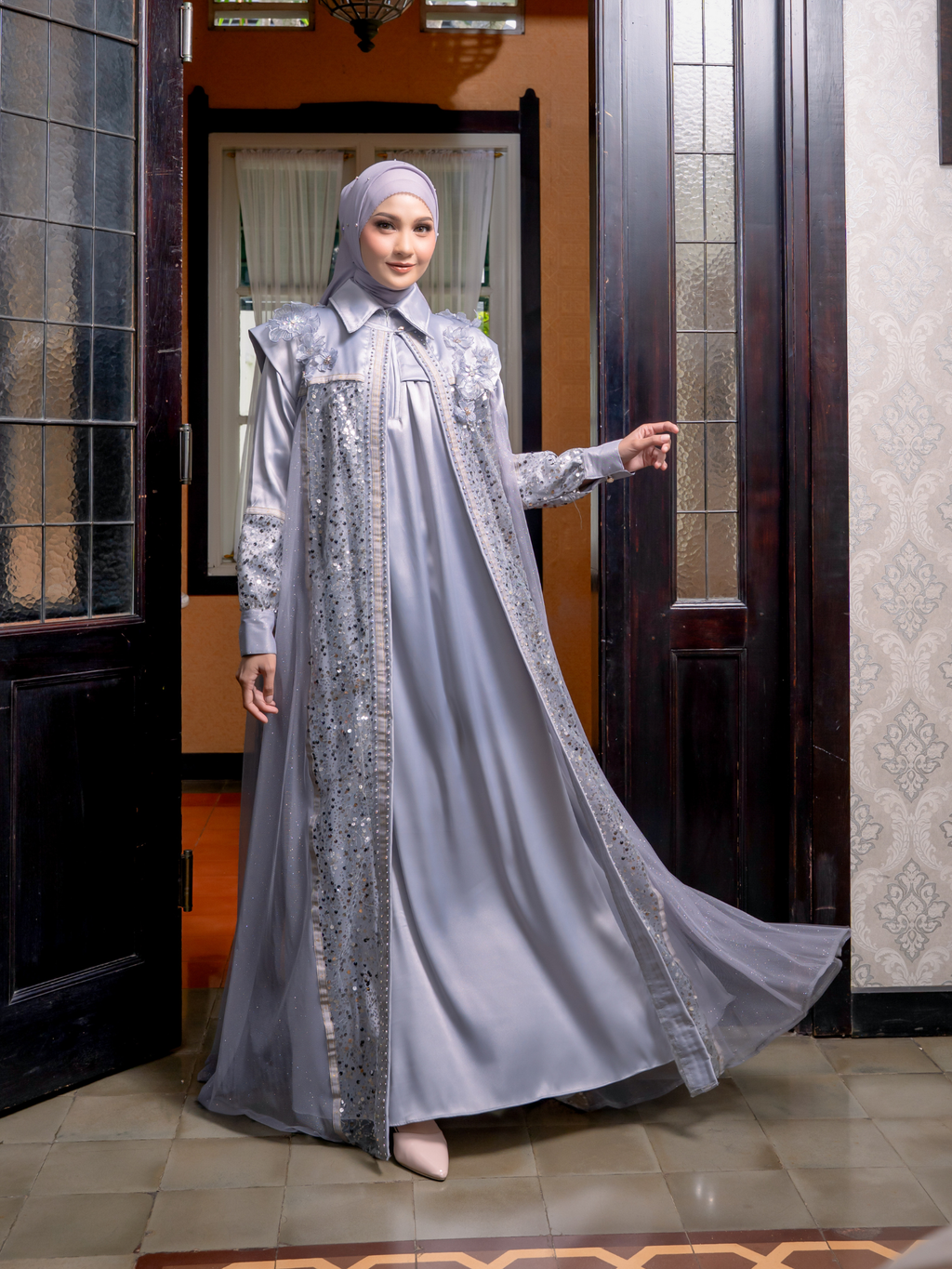 MECCA DRESS - GREY