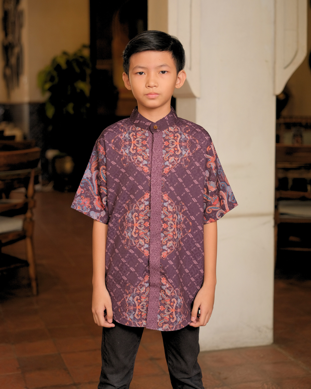 ZAURA KIDS KOKO - BURGUNDY