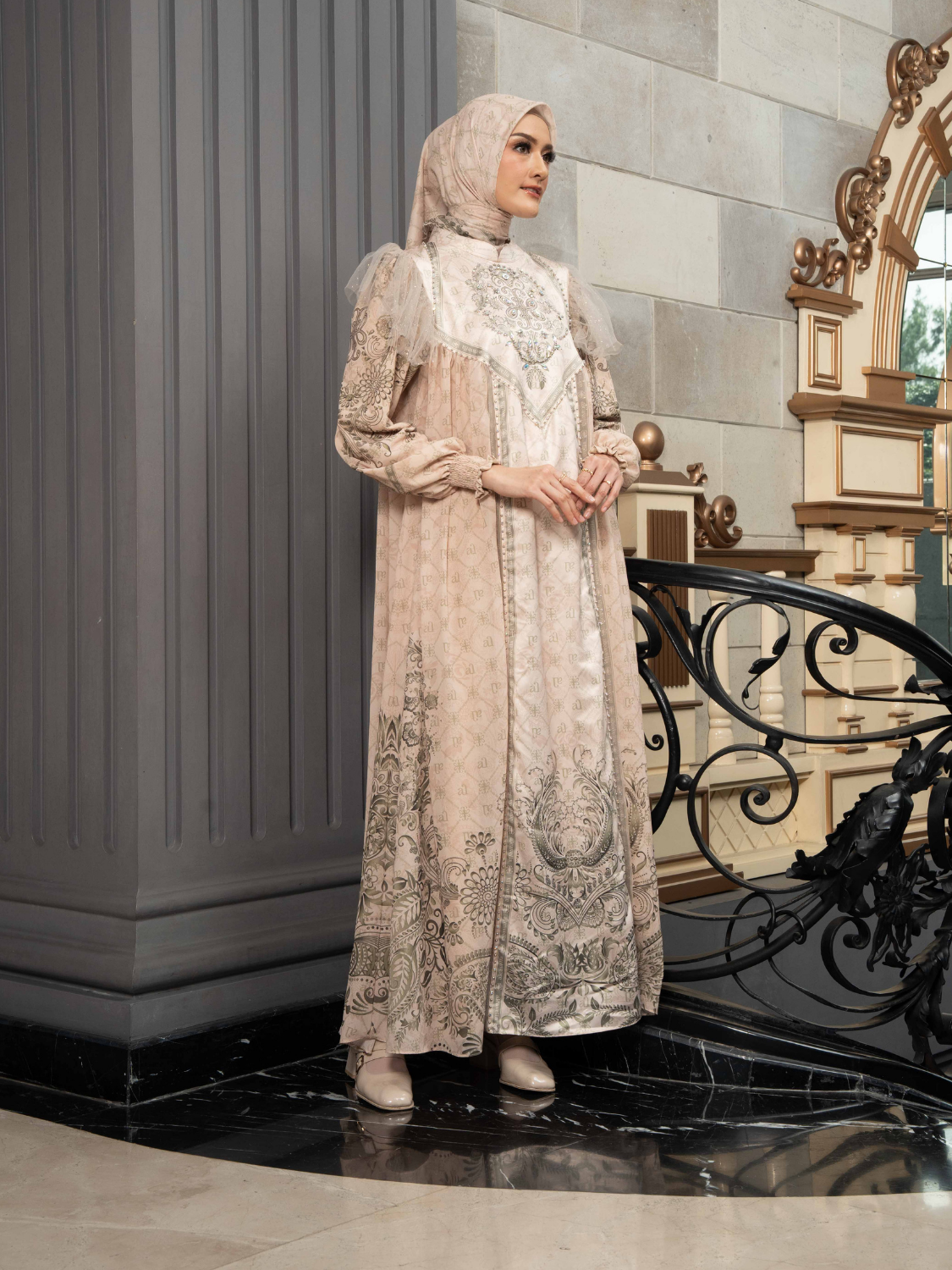 ZALEEA DRESS - PISTACHIO