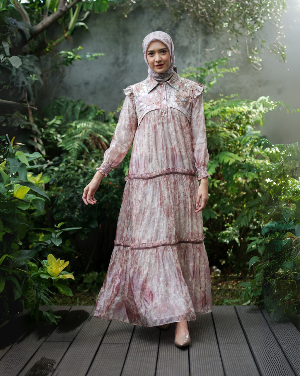 ZARELIA DRESS - CREAM