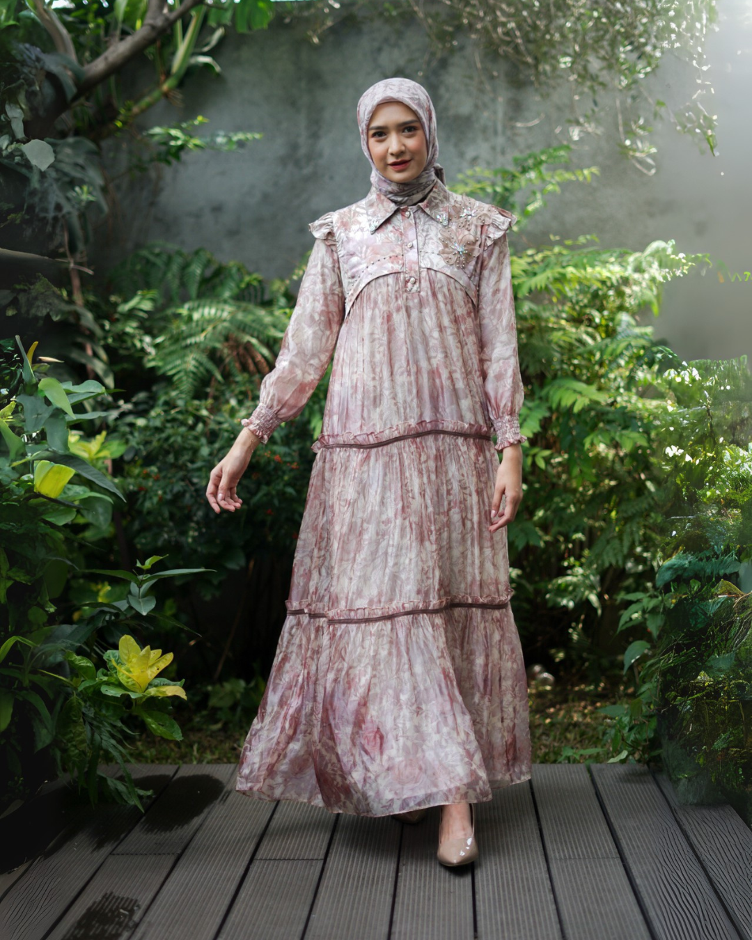 ZARELIA DRESS - CREAM