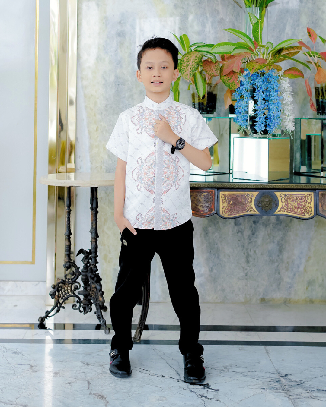 ZAURA KIDS KOKO - WHITEBLUE
