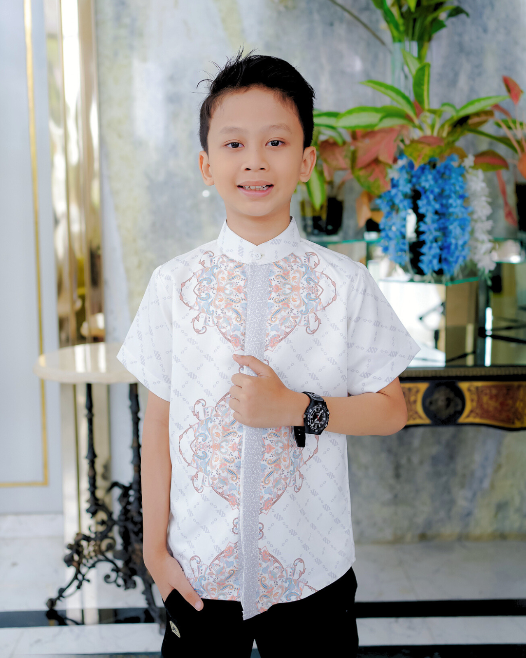 ZAURA KIDS KOKO - WHITEBLUE