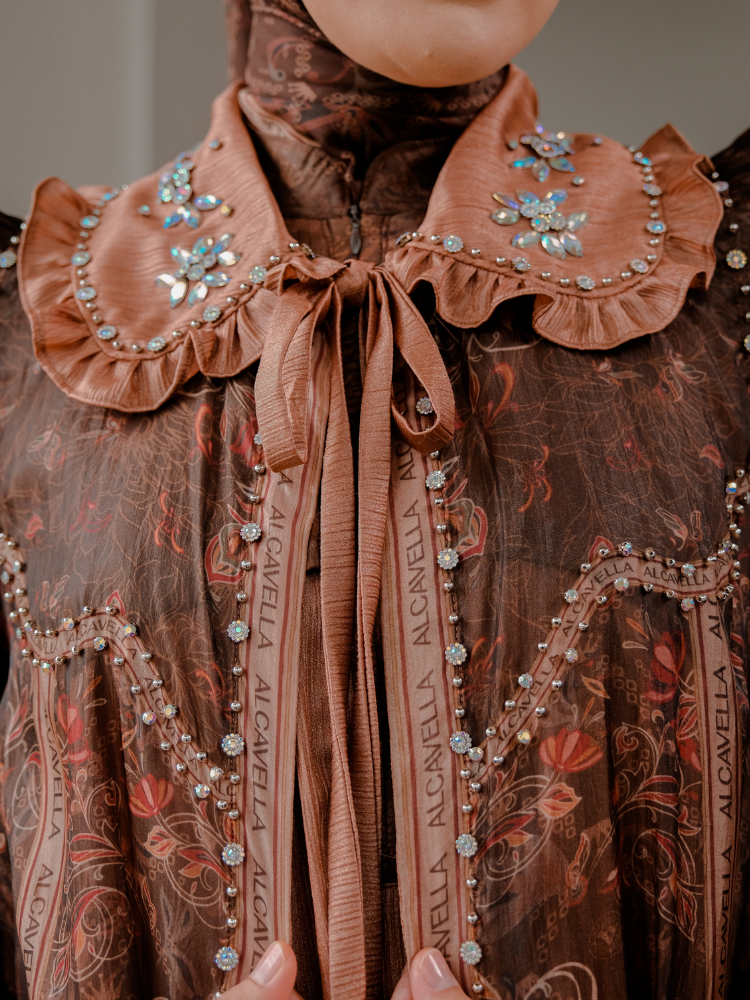 YARAA DRESS - CHESNUT