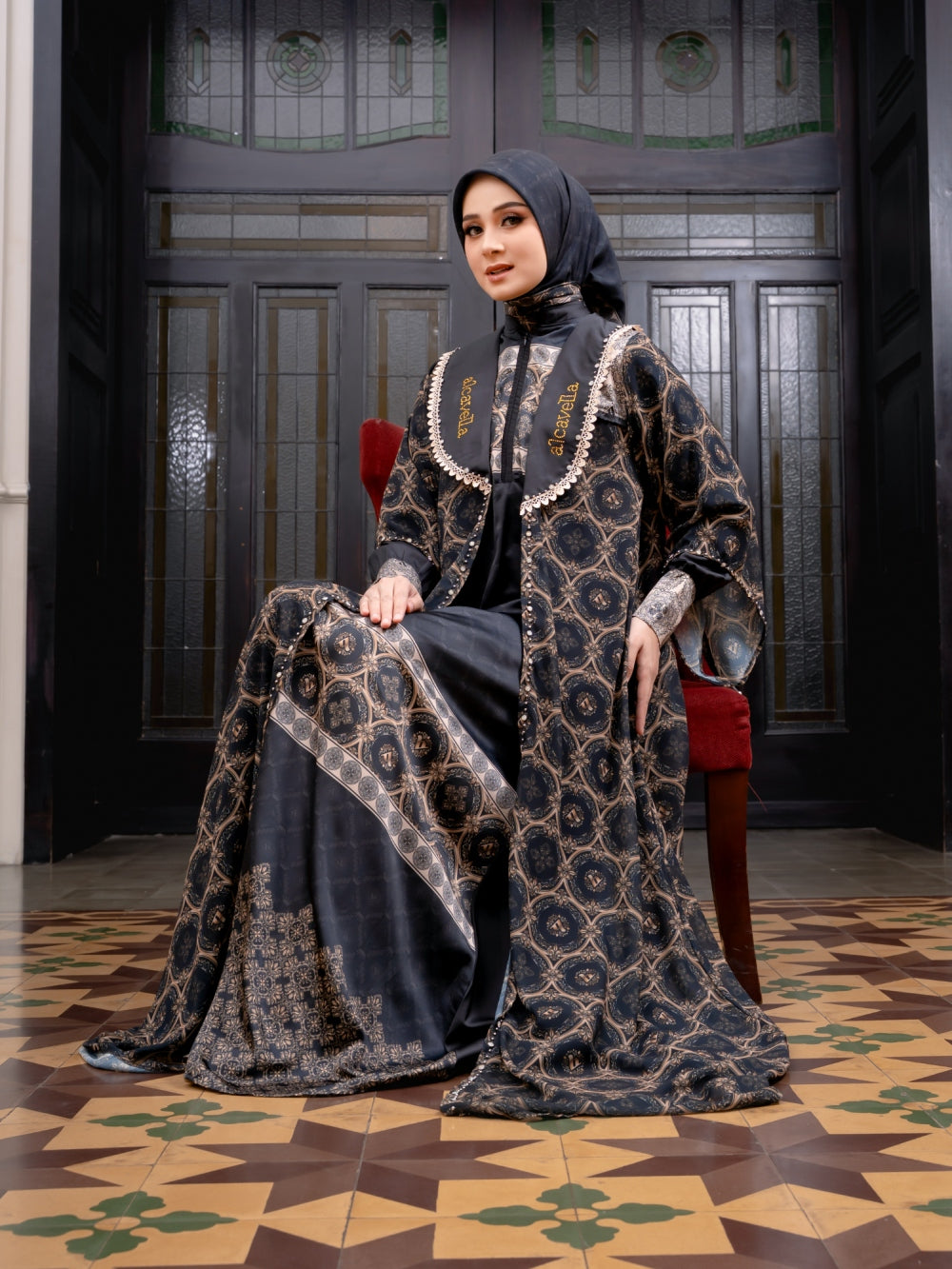 CALIRA DRESS - BLACK