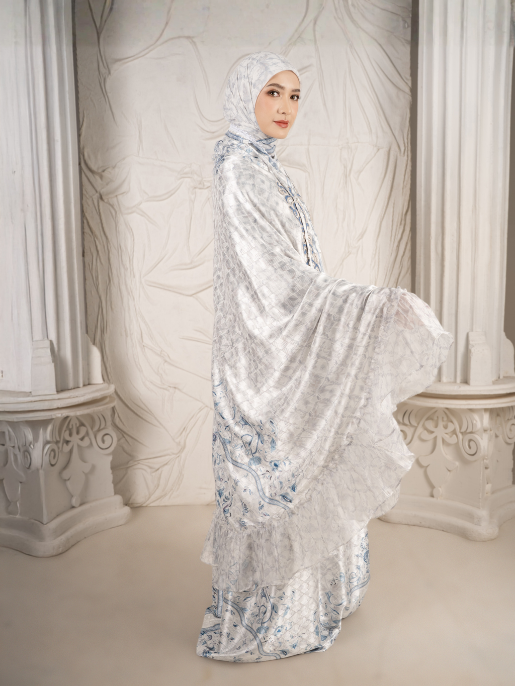ELVARA MUKENA - POWDERBLUE
