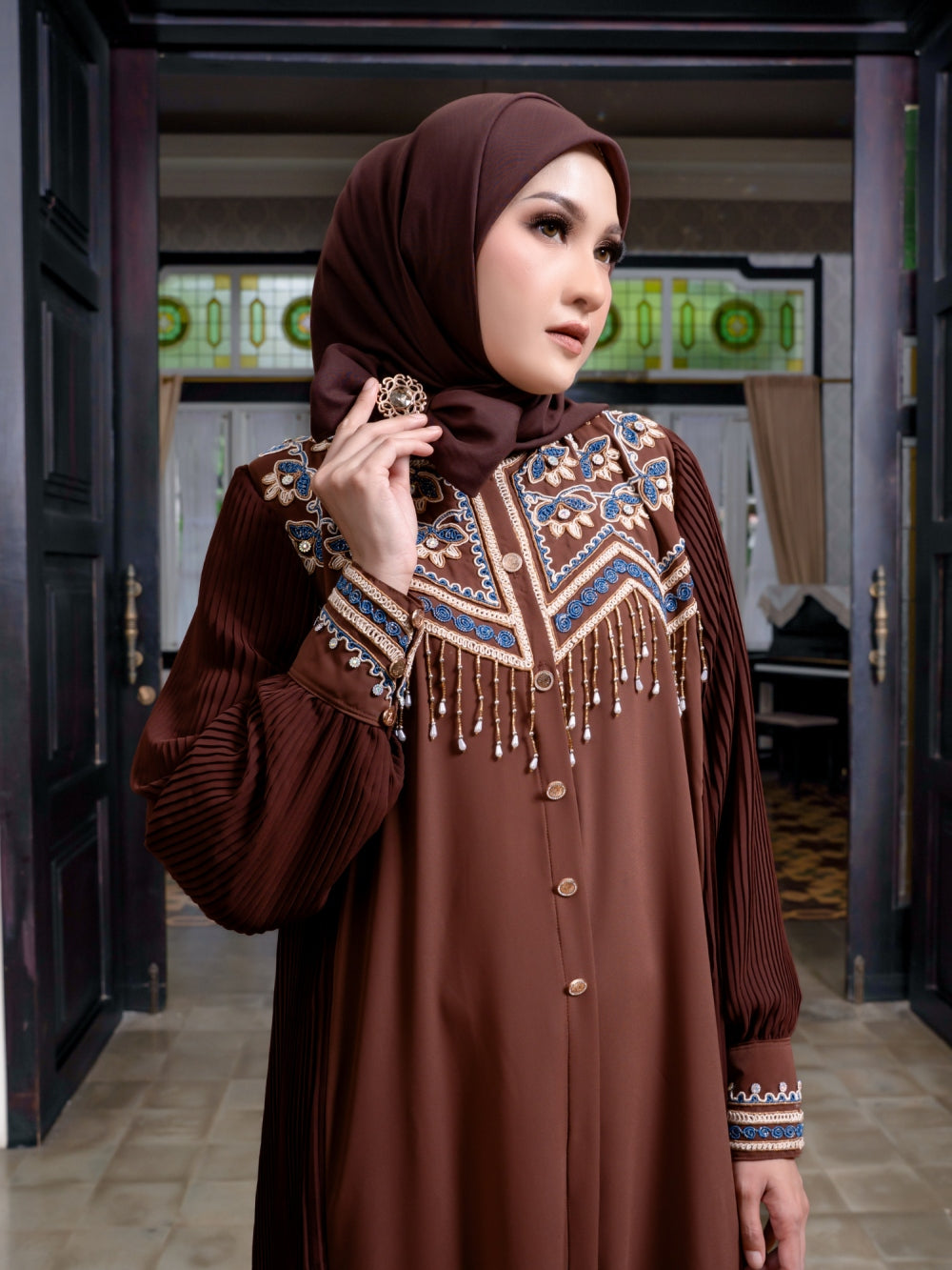 MEYRAA ABAYA - BROWN