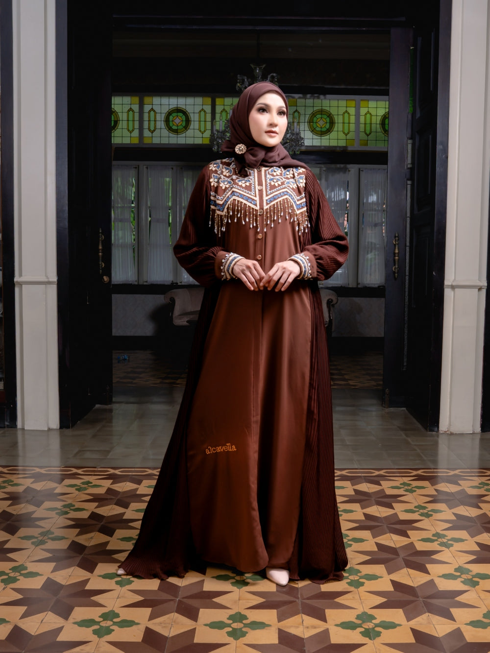 MEYRAA ABAYA - BROWN