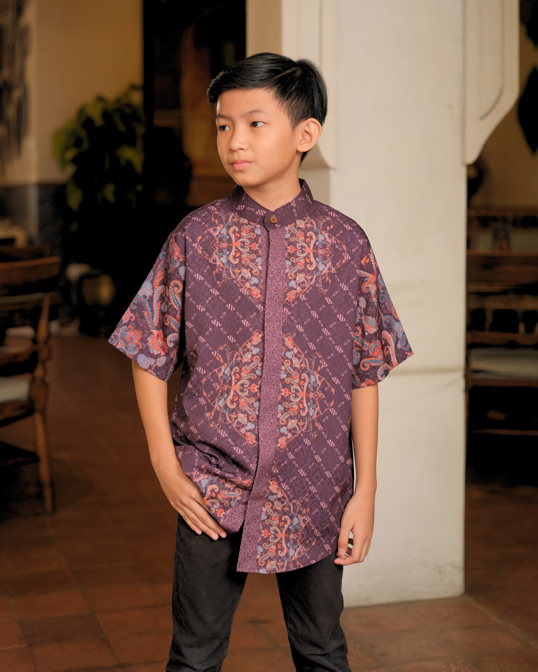 ZAURA KIDS KOKO - BURGUNDY