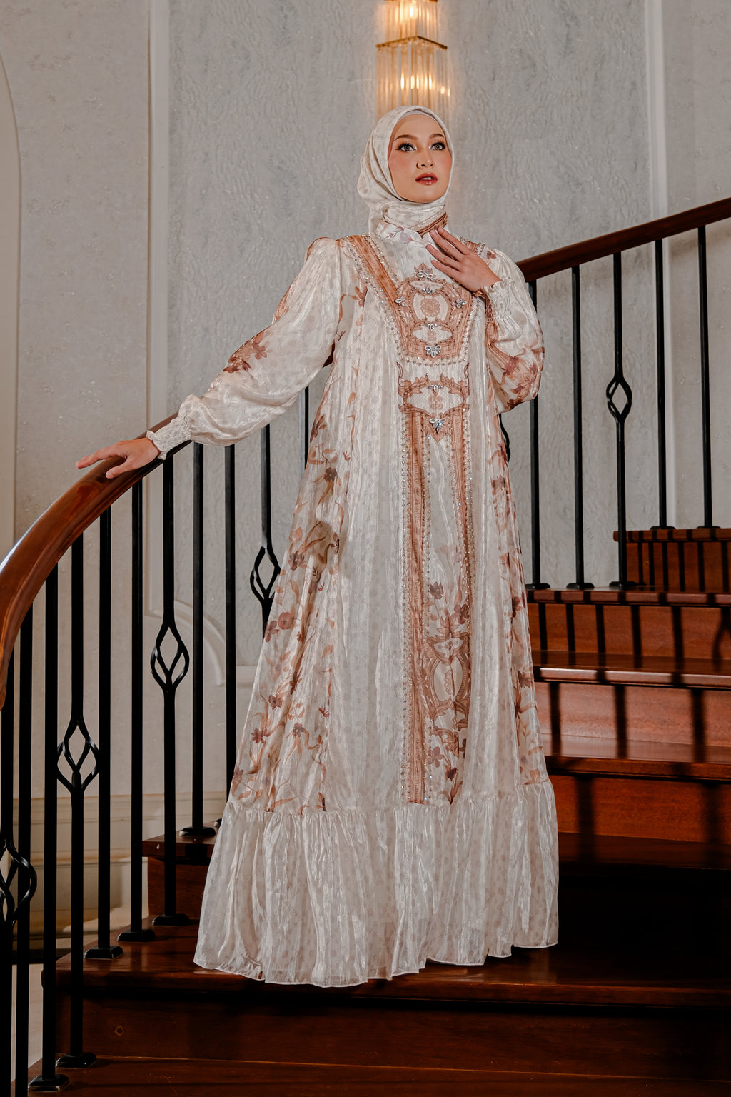 SHARAYAA DRESS - POWDERMOCCA