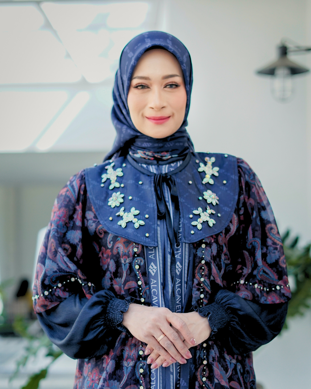 ZAURA LUMA DRESS - MIDNIGHT BLUE