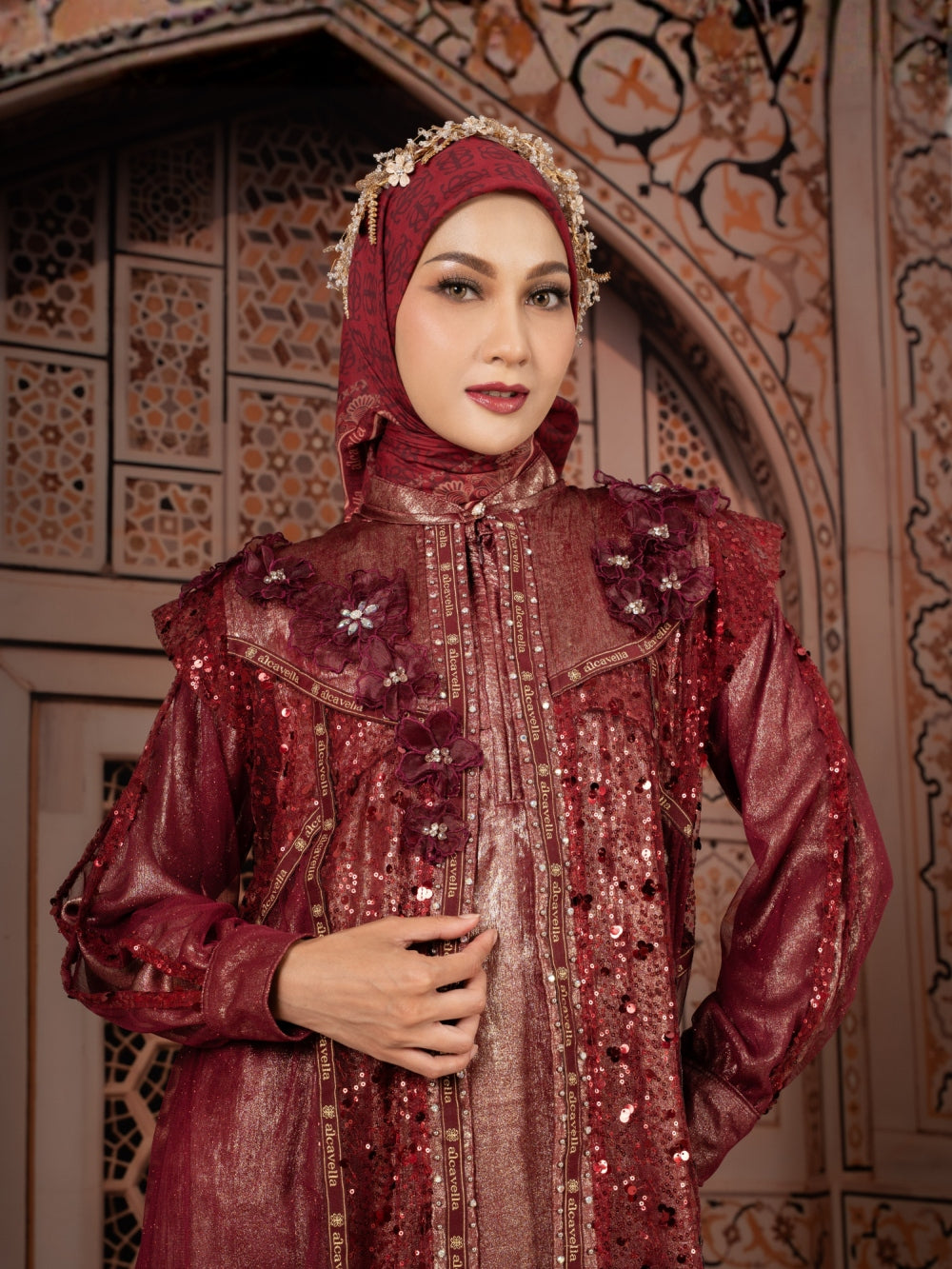 MADEENA DRESS - CHERRYWOOD