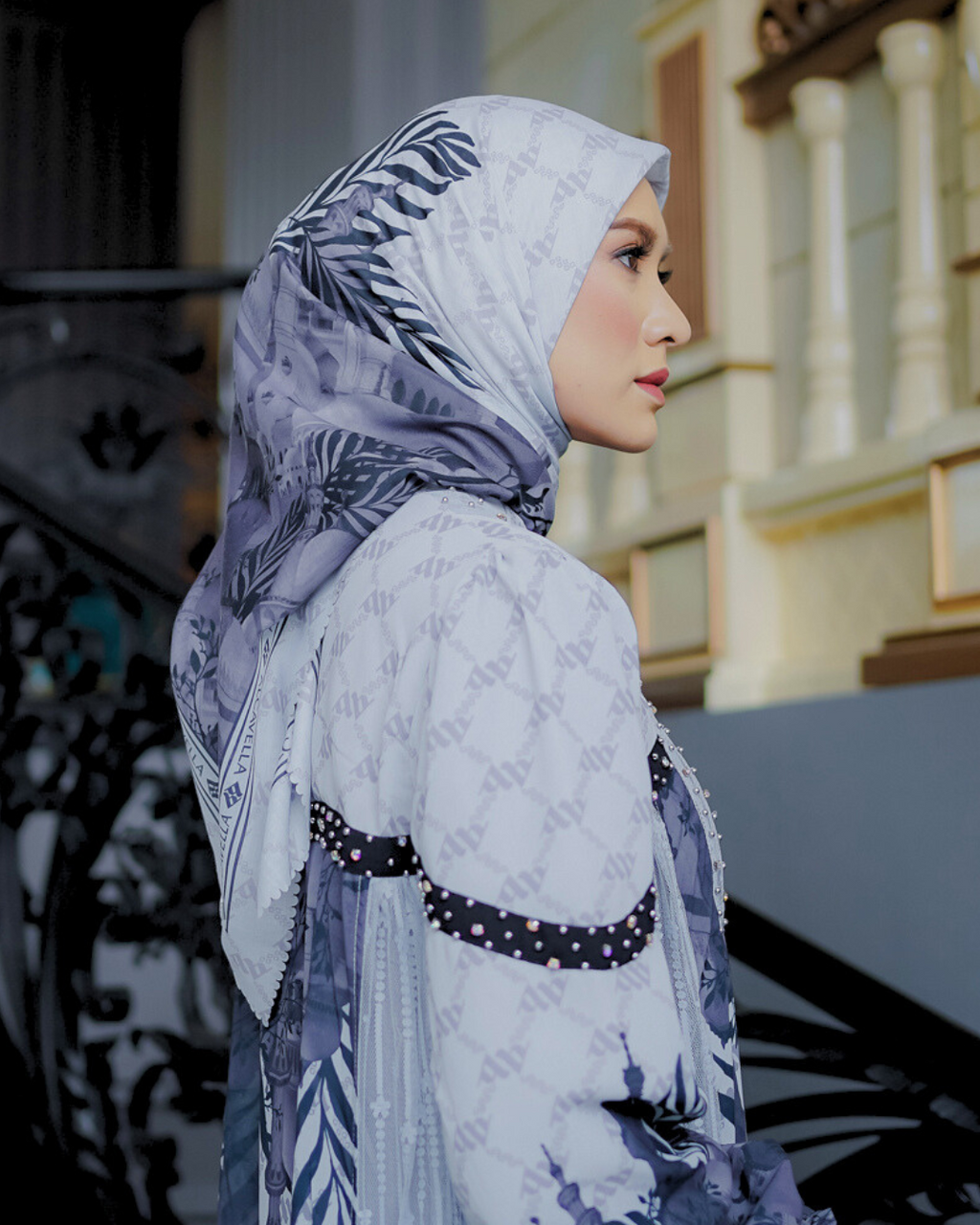 MAYESHA DRESS - GREY