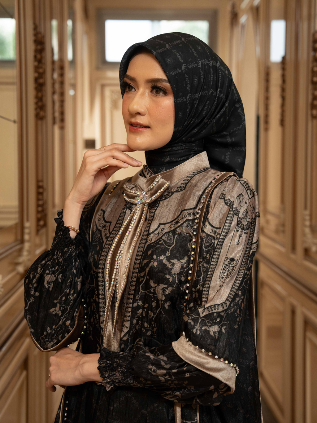 ZANEERA DRESS - BLACK