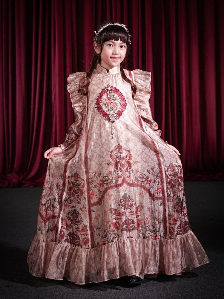 ELVARA KIDS DRESS -  SOFTSAND