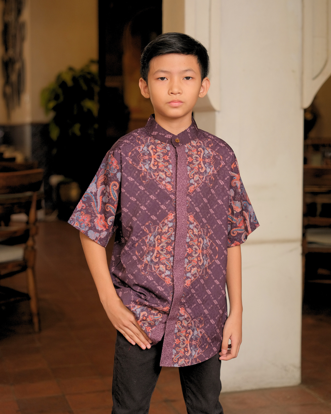 ZAURA KIDS KOKO - BURGUNDY