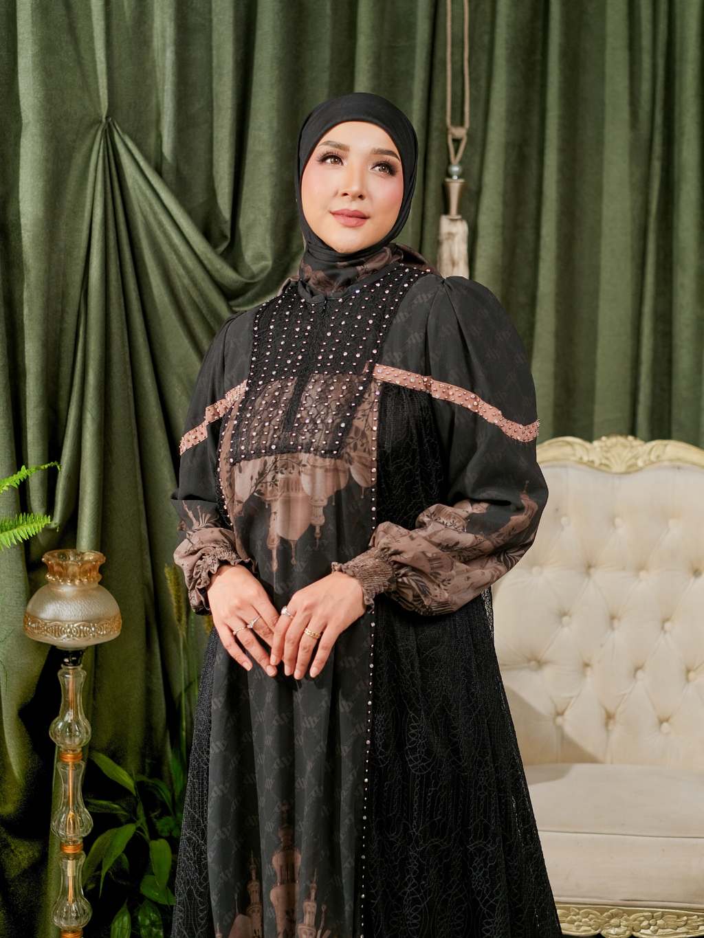 MAYESHA DRESS - MIDNIGHT