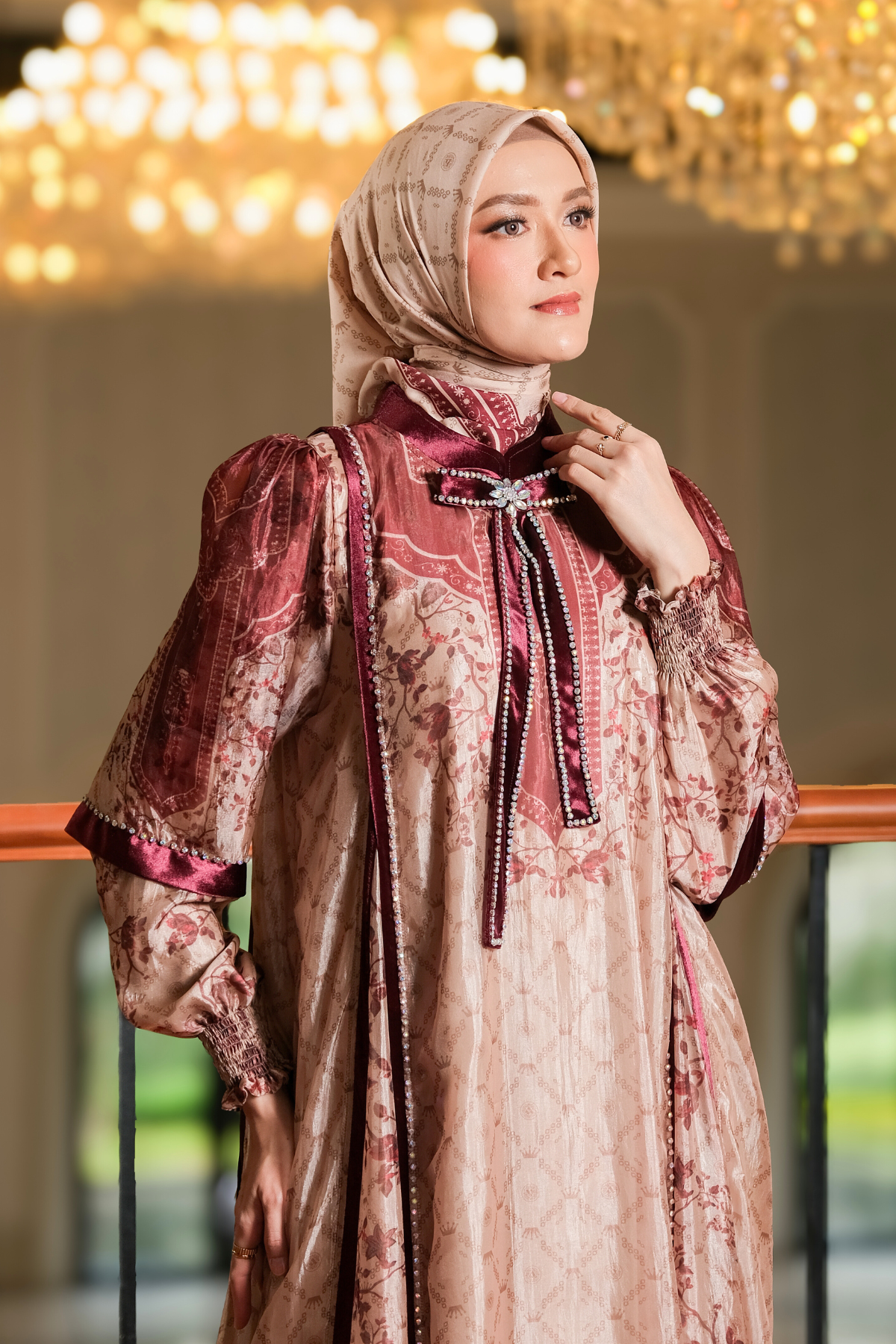 ZANEERA DRESS - VELVET CREAM