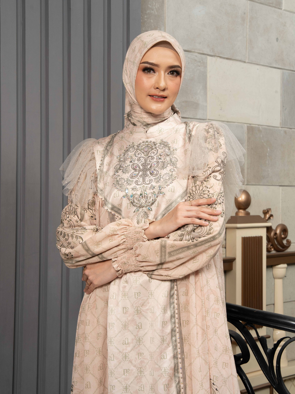 ZALEEA DRESS - PISTACHIO