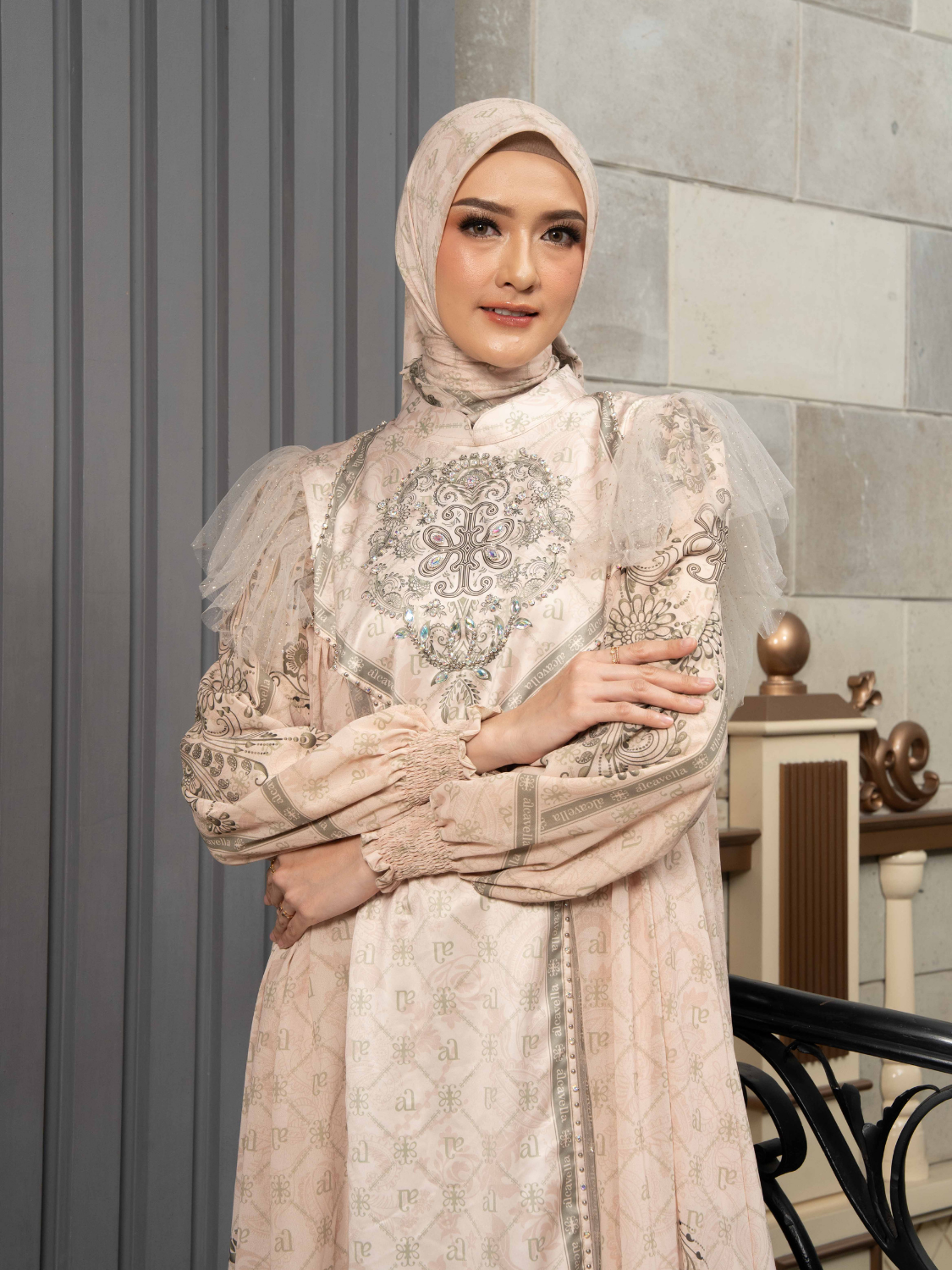 ZALEEA DRESS - PISTACHIO