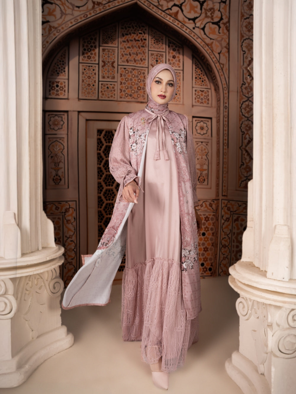 CALIANDRA DRESS - BLUSHPINK