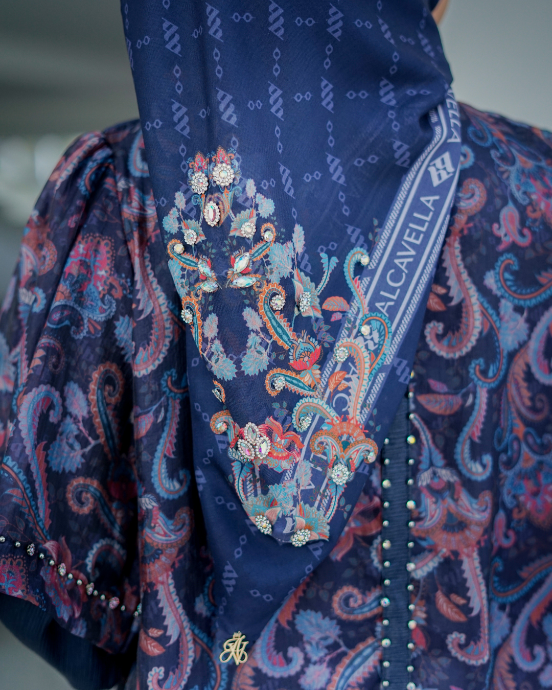 ZAURA LUMA DRESS - MIDNIGHT BLUE