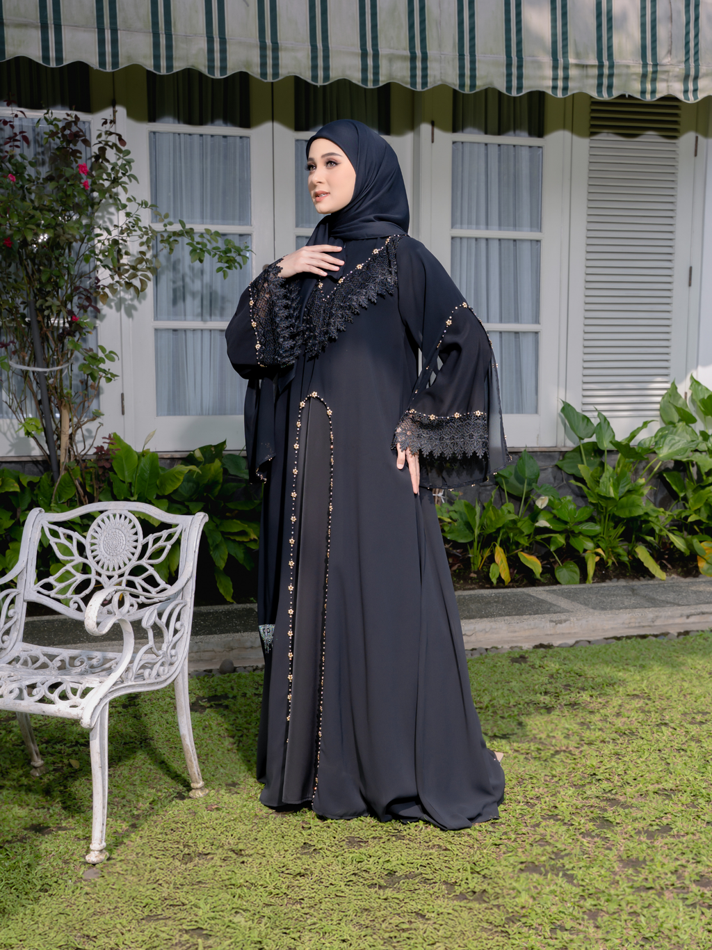 NOURA ABAYA - BLACK