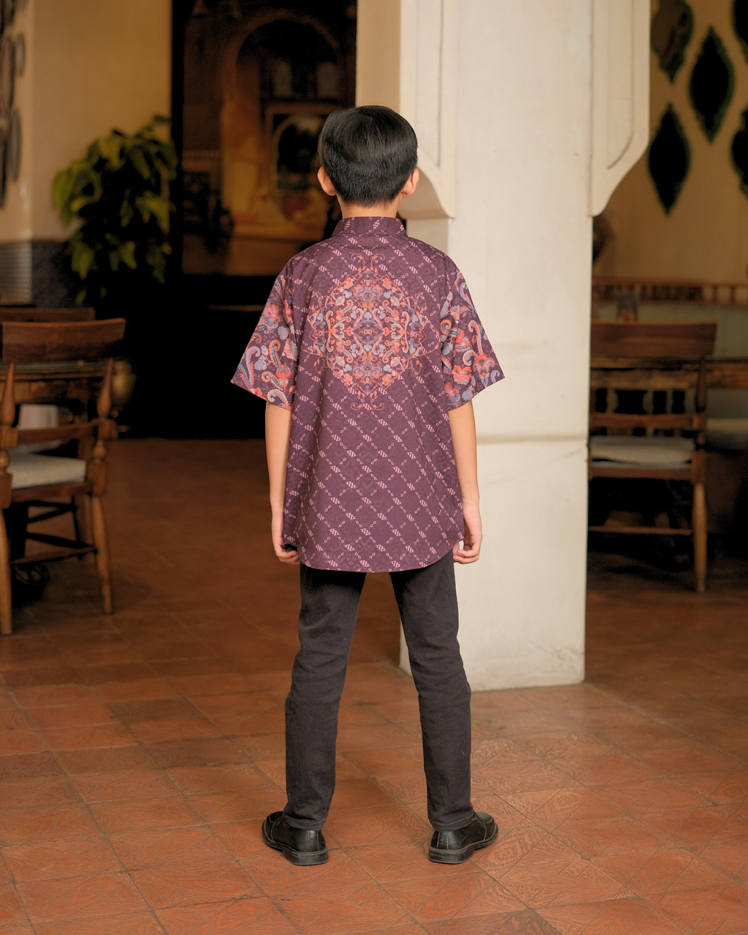 ZAURA KIDS KOKO - BURGUNDY