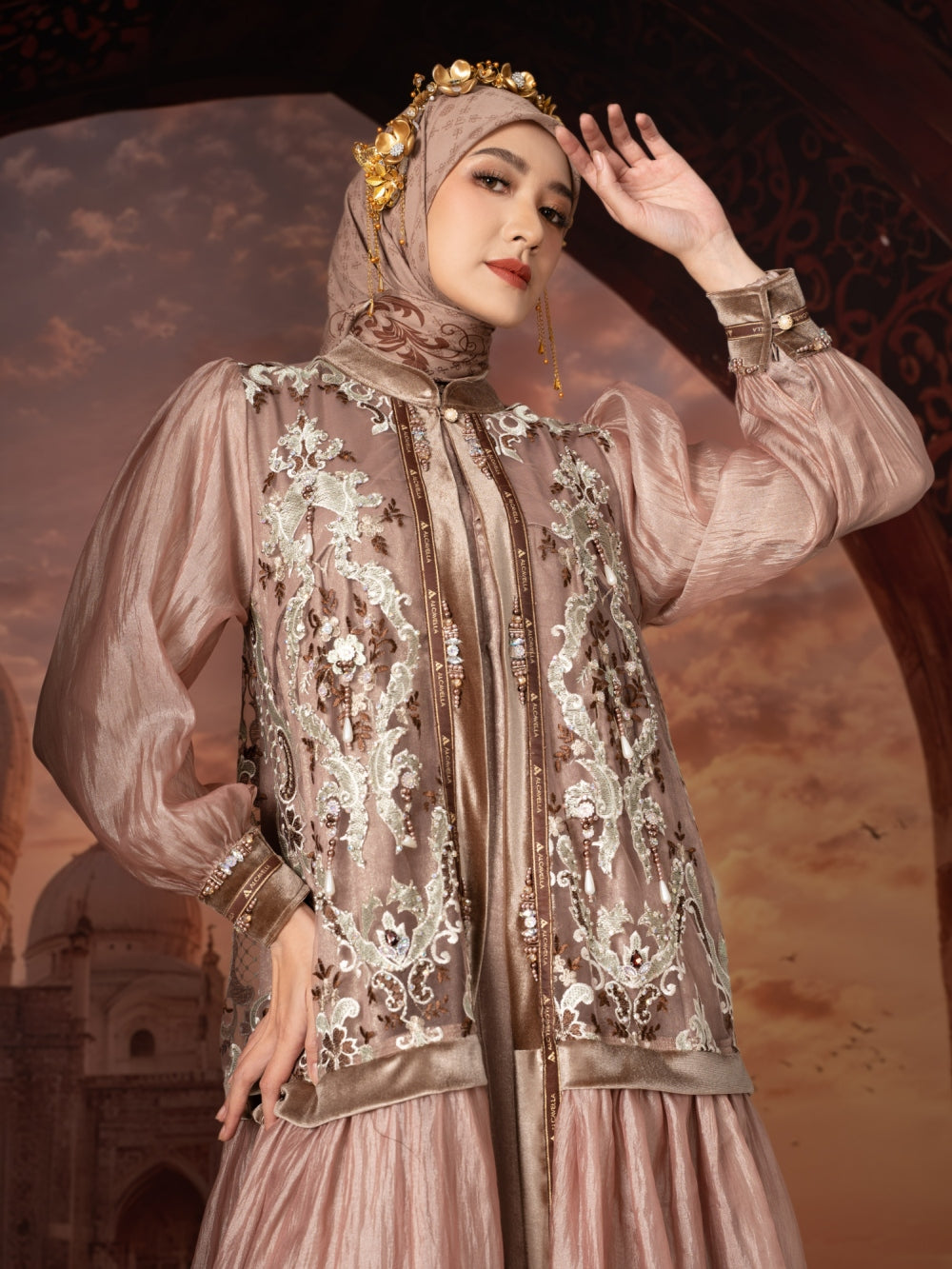 SORAYA KHAFIA DRESS - MOCHAMIST