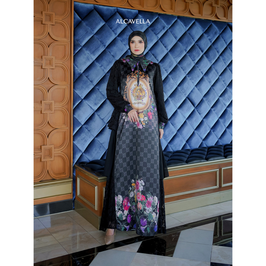 ROSSELA DRESS - BLACK