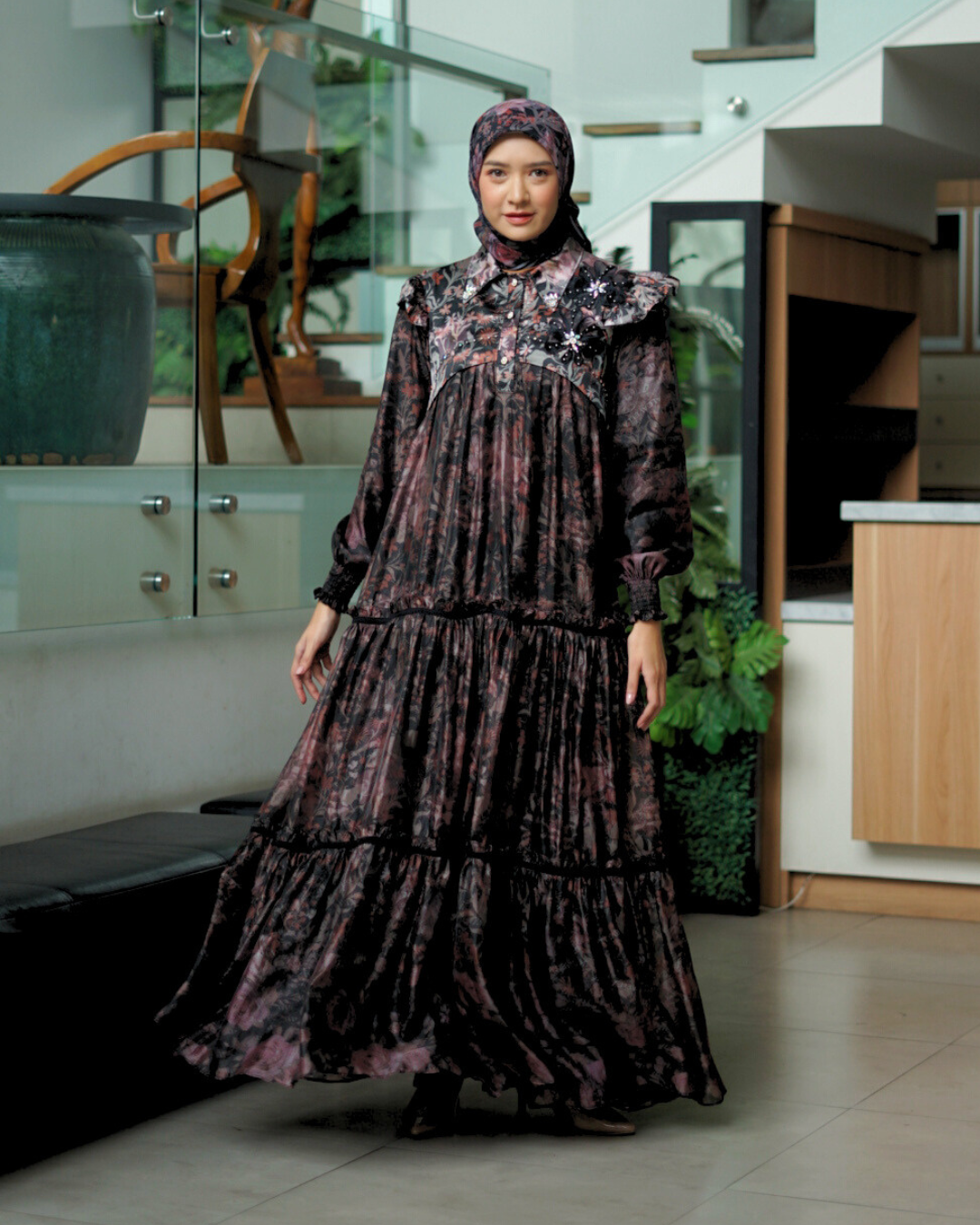 ZARELIA DRESS - BLACK