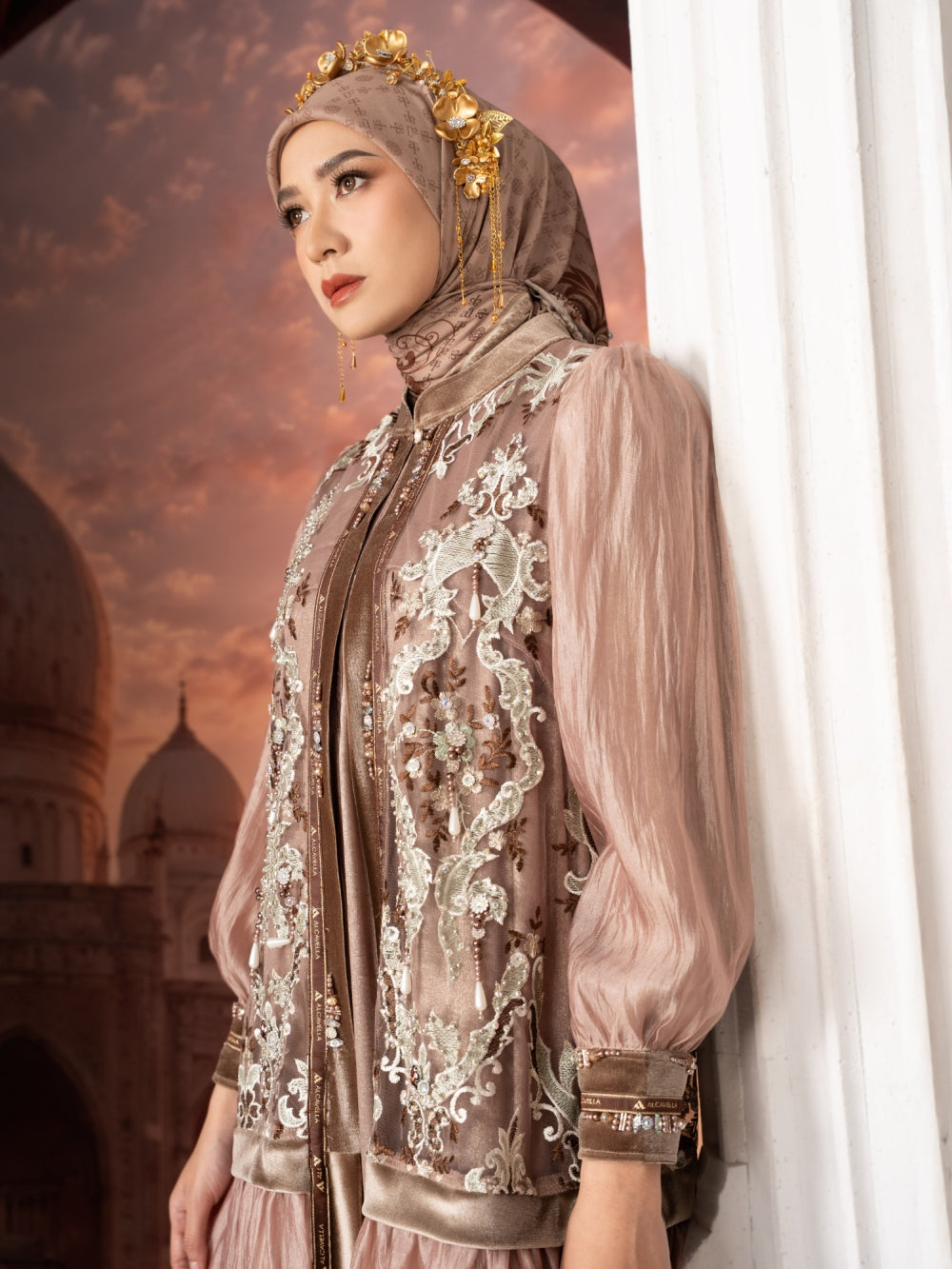 SORAYA KHAFIA DRESS - MOCHAMIST