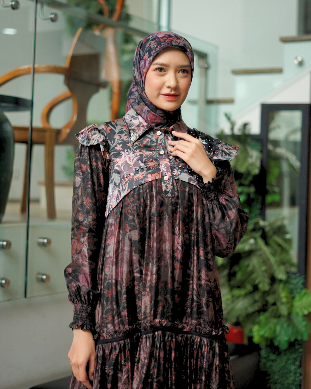 ZARELIA DRESS - BLACK
