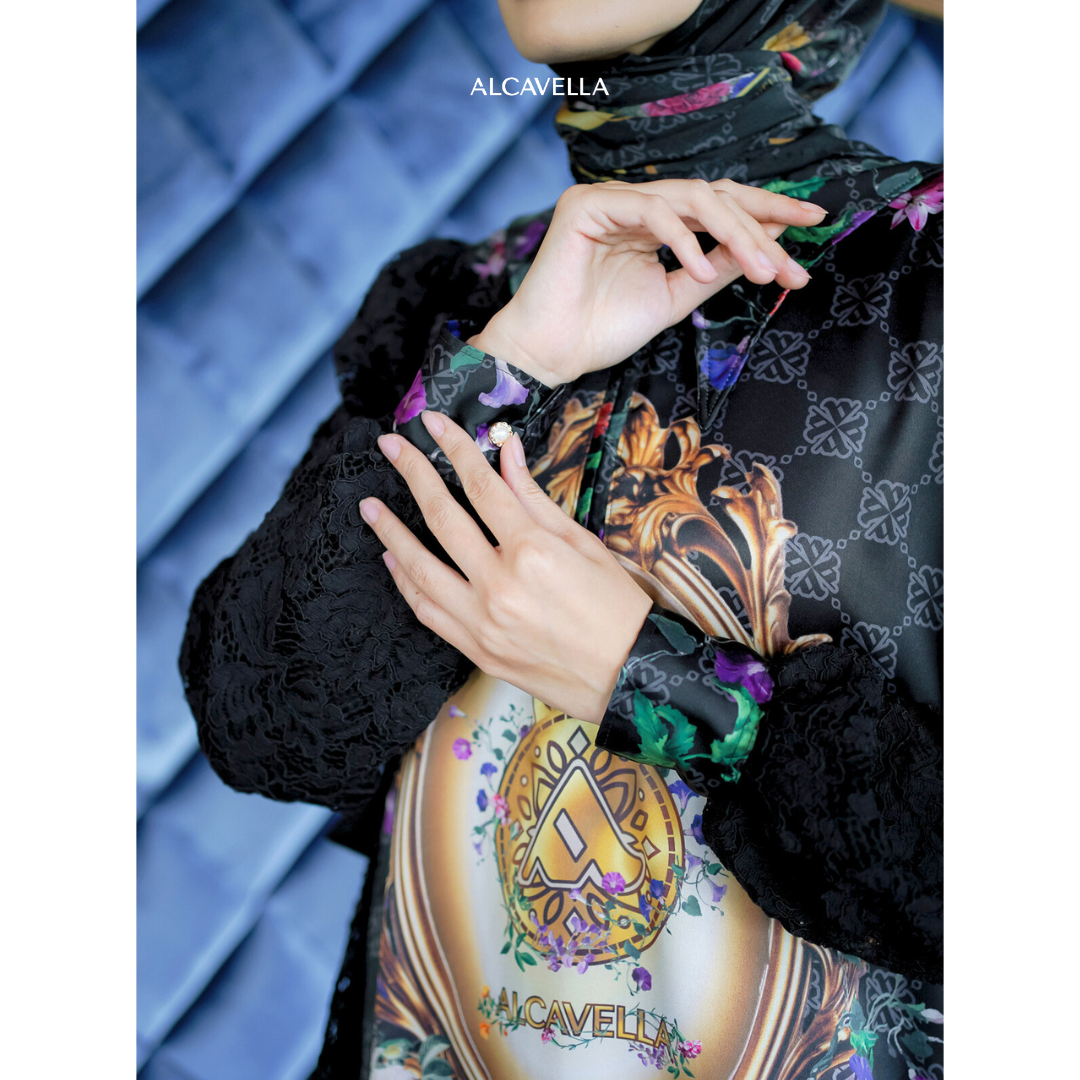 ROSSELA DRESS - BLACK