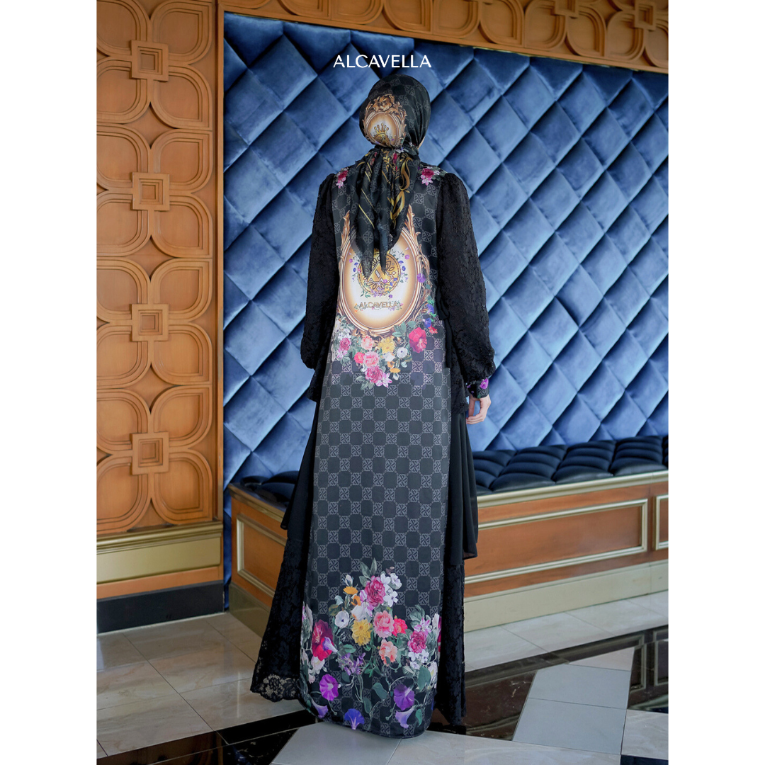 ROSSELA DRESS - BLACK