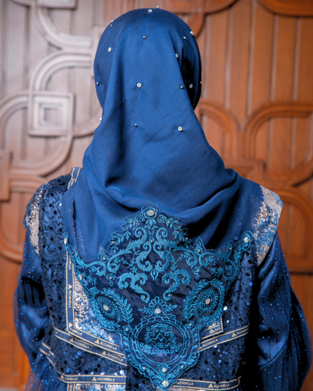 SHARADIVA DRESS - NAVY